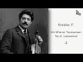 Kreisler, F. - Alt-Wiener Tanzweisen, No.2, Liebesleid (Piano Acc.), All Keys