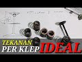 TEKANAN PER KLEP IDEAL || Cara pasang per klep yang benar/ideal pressure spring valve on a racing