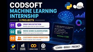 CODSOFT Machine Learning Internship Projects