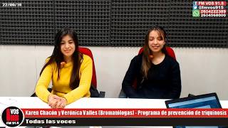 Karen Chacón y Verónica Valles Bromatólogas   Programa de prevención de triquinosis