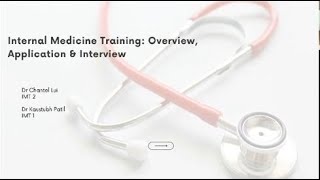 Specialty Careers: Internal Medicine Training - Overview, Application, and Interview