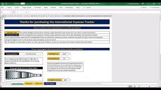 Basic Demo - International Expense Tracker