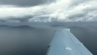 Cirrus SR22 Turbo flying lowlevel along Italian Adriatic Coast 2020