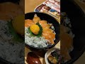 釜揚げしらすとサーモン丼　ココス