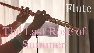 【フルート演奏】The Last Rose of Summer庭の千草/Irish folk songアイルランド民謡