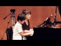 親子連弾！_自閉症 成長記（ピアノ）_yusei 2013 age12 〜ブラームス「ハンガリー舞曲 第5番」より抜粋 _brahms_hungarian dance no.5__発達障害