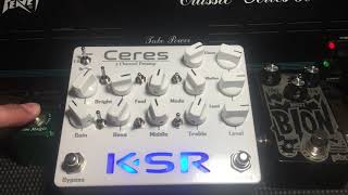 KSR Ceres preamp pedal