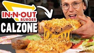 Josh Makes An In-N-Out Animal Style Calzone