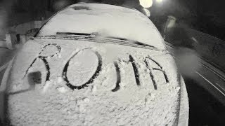 26/02/2018 Neve a Roma ore 02.30 ( Roma ) Snow in Rome