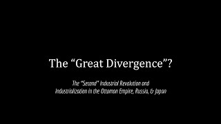 The “Great Divergence”