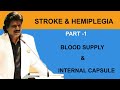 STROKE & HEMIPLEGIA PART-1 BLOOD SUPPLY & INTERNAL CAPSULE