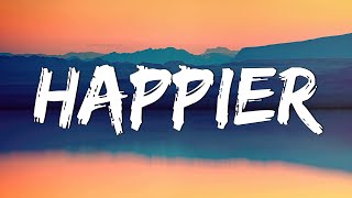 happier - Olivia Rodrigo (Lyric Video) || Madison Beer,Jamie Miller,...