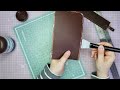 leather phone bag making ver.2 rough leather craft