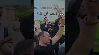 Muslims in Sweden hold protest against Quran burning