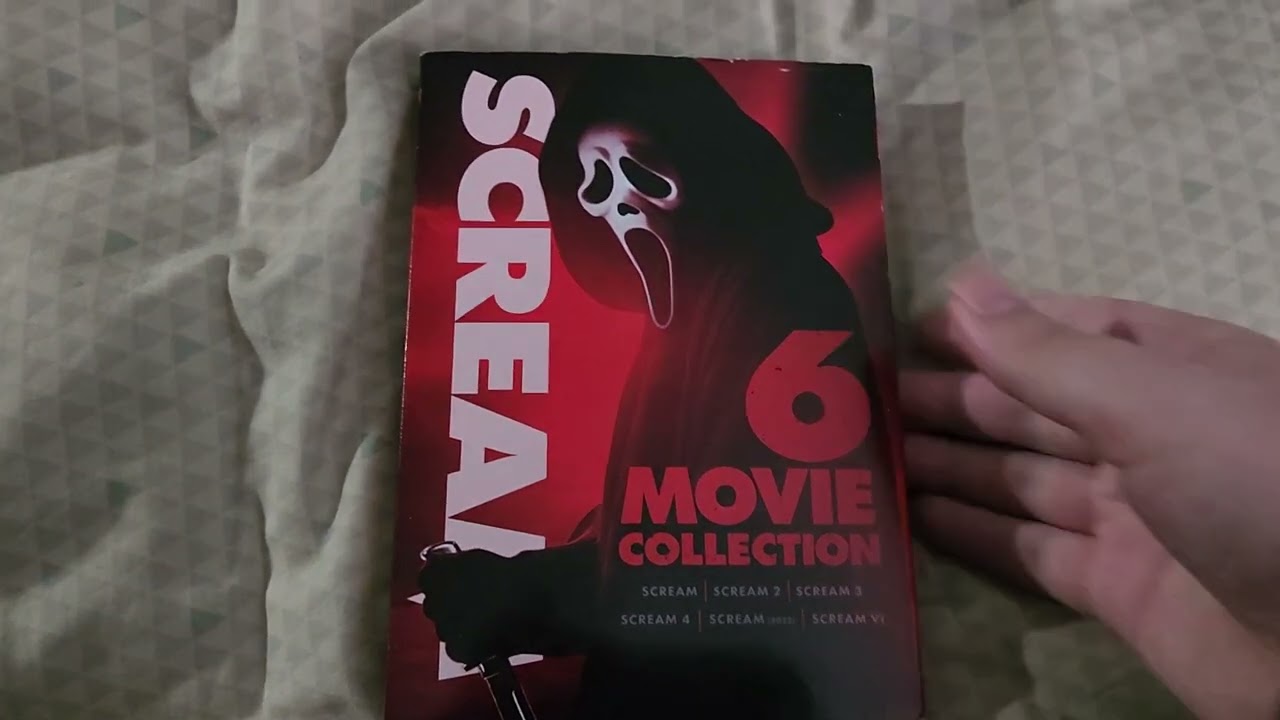 UNBOXING: Scream 6-Movie Collection DVD Set (only On DVD) - YouTube