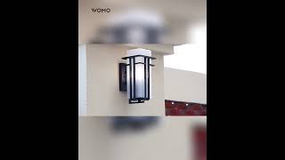 WOMO Outdoor Craftsman Wall Sconce-WM9065 #exteriordesign #backyard #gardendesign #landscapedesign