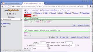 112 phpMyAdmin Part 3 PHP Tutorials