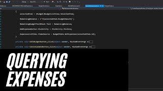 Querying Related Expenses from the SQLite Database - Modern WPF Desktop App Part 17