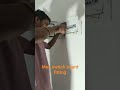 men switch board fitting