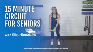15-Minute Cardio Circuit for Seniors | SilverSneakers