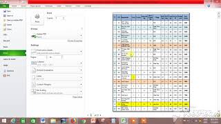 How to use Prin Title option in Excel/របៀបព្រីន​ក្បាលទំព័រជាប់នឹងឯកសារគ្រប់ទំព័រ