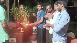 Evening Aarti at Bagmati P.G Hostel L.N.M.U. Campus Darbhanga. (1)