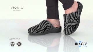 Vionic Orthaheel Gemma Orthotic Slippers for Women @TheInsoleStore.com