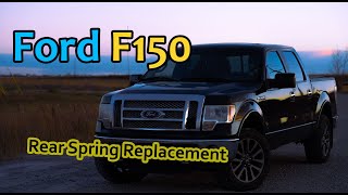 Ford F150 Leaf Spring Replacement | GonschikGarage DIY How To Fix Your Car By Your Self