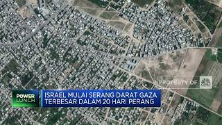 Israel Mulai Serang Darat Gaza, Terbesar Dalam 20 Hari Perang