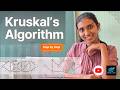 Kruskal's Algorithm Explained 🚀 | Minimum Spanning Tree | DSA | Onaya Samarasinghe