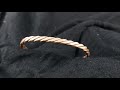 DIY: Three-wire Braided Copper Bracelet