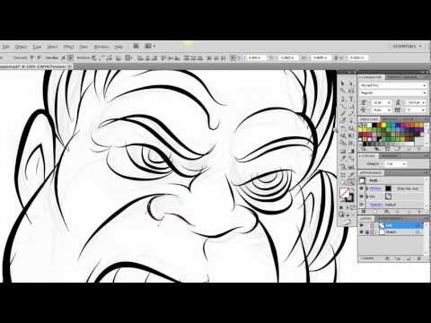 Ultimate Inking and Coloring Tutorial for Adobe Illustrator CS5 (long version) Ultimate Inking and Coloring Tutorial for Adobe Illustrator CS5 (long version)