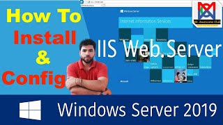 Configuring IIS in Windows Server 2019: Step-by-Step Guide for Web Hosting#server #windowsserver2019