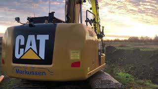 Cat 313F Engcon rotortilt