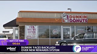 Dunkin’ Donuts faces backlash over new rewards system