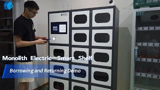 MonolithIoT Smart Cabinet — Borrowing and Returning Items