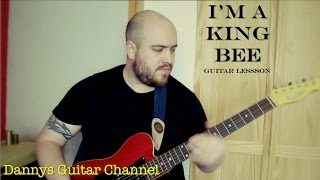 I'm a King Bee - Muddy Waters Version - Chicago Blues Guitar Lesson