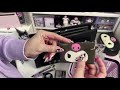 pack my bag with me unboxing sanrio kuromi bag by geekshare