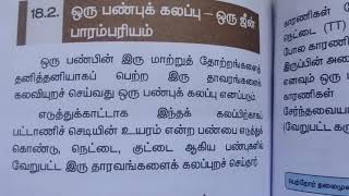 10 th SCIENCE 🤹‍♂️ஒரு பண்பு கலப்பு 🤹‍♂️