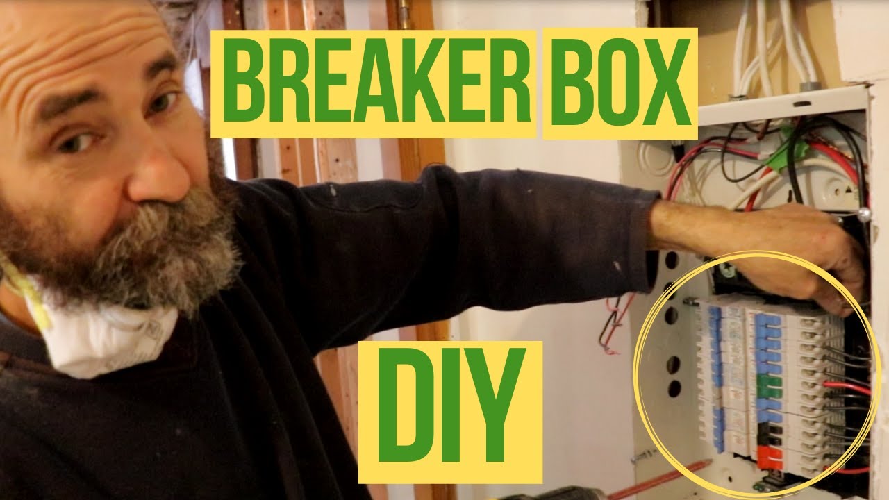 HOW To Wire A Breaker Box DIY - YouTube