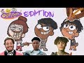 DRAW RAPPERS AS CARTOONS! NBA YOUNGBOY, LIL SKIES, POST MALONE