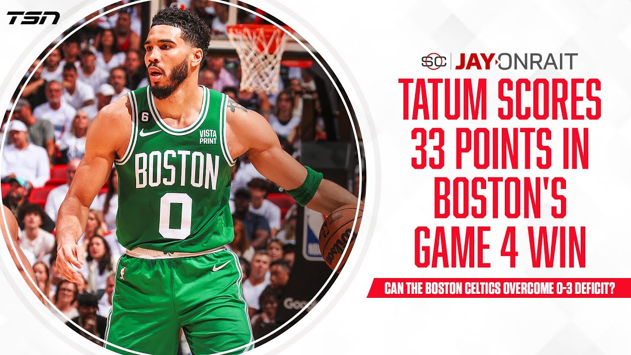 Jayson Tatum Really Stepped Up In The Celtics’ Game 4 Victory - YouTube