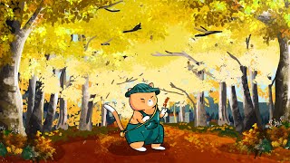 Autumn Leaves 🍂 Calm Your Anxiety, Relaxing Music [ chill lofi hip hop beats ]
