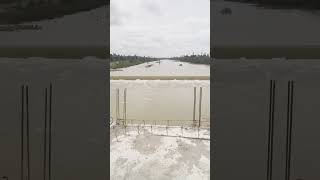 Gambhiraopet check dam beautiful water flow. | Rajanna sircilla District #shorts #touristplace