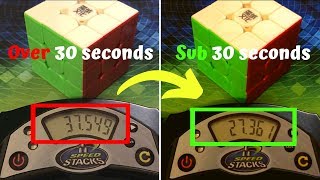 5 Tips to be Sub 30 Seconds on 3x3!