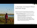 The Human Dimensions of Natural Resource Management: What Is the Role of Mixed Methods Approaches?