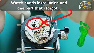 Parnis And ETA Clone Watch Hands Installation - Don't Forget One Vital Part!