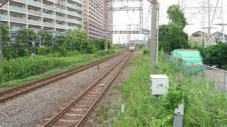 6月18日小田栄駅 吹田A24運用 2099レ EF66-117