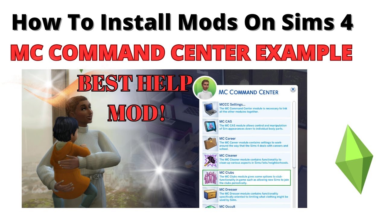 How To Install Mc Command Center For Sims 4 | 2023 - YouTube