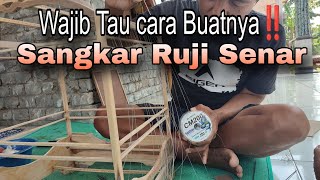 Bongkar‼️Cara Baru Membuat Sangkar Ruji Senar